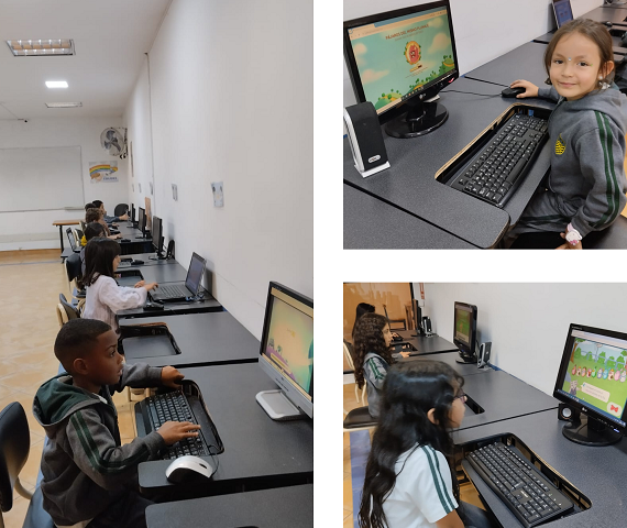 Three Photo Collage Family Canvas